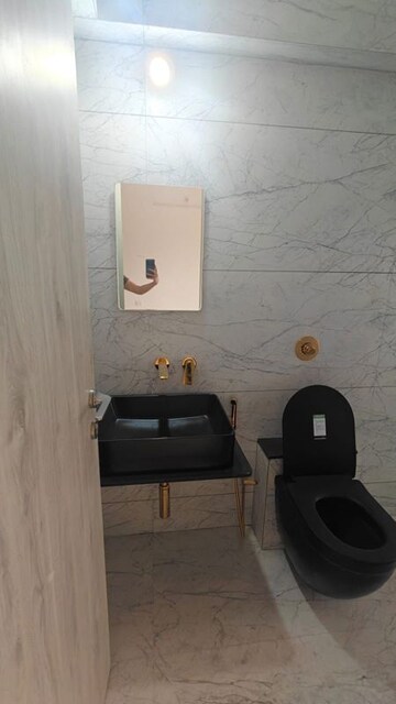 Bathroom in 3 BHK Apartment at Unique K Shire, Punawale – for Rent