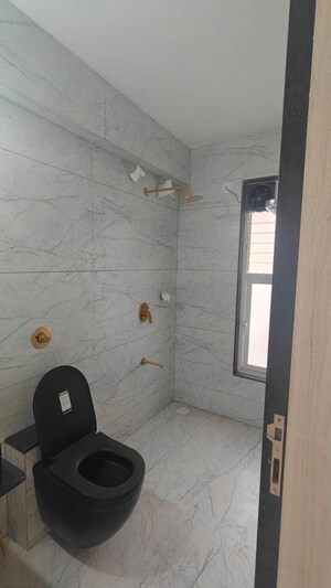 Bathroom in 3 BHK Apartment at Unique K Shire, Punawale – for Rent