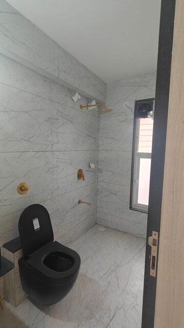 Bathroom in 3 BHK Apartment at Unique K Shire, Punawale – for Rent