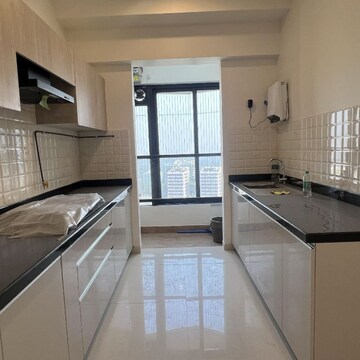 Kitchen in 3 BHK Apartment at Kalpataru Magnus, Bandra East – for Rent