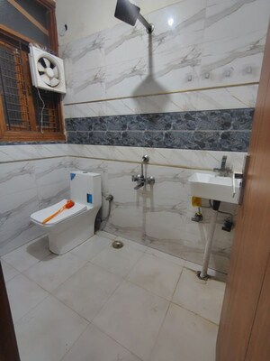 Bathroom in 3 BHK Builder Floor at Bindal Enclave, Phi Iv Greater Noida – for Rent