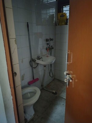Bathroom in 2 BHK Builder Floor at Rajendra Nagar Sector 5 – for Rent