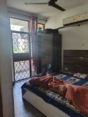 Bedroom in 2 BHK Builder Floor at Rajendra Nagar Sector 5 – for Rent