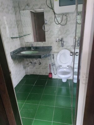 Bathroom in 2 BHK Apartment at Mittal Phoenix Tower, Lower Parel – for Rent