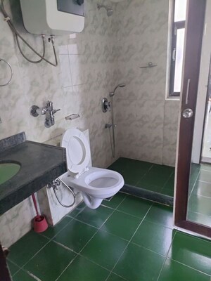 Bathroom in 2 BHK Apartment at Mittal Phoenix Tower, Lower Parel – for Rent