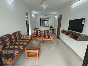 Living Room in 2 BHK Apartment at Nanded – for Rent