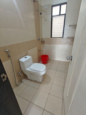 Bathroom in 2 BHK Apartment at Nanded – for Rent