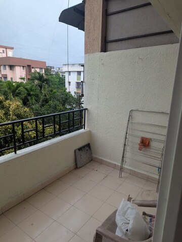 Balcony in 2 BHK Apartment at Wadgaon Sheri – for Rent