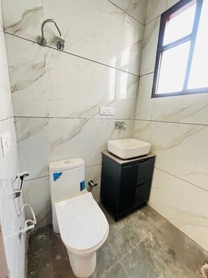 Bathroom in 3 BHK Apartment at Dhakoli – for Sale