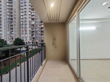 Balcony in 2 BHK Apartment at Bhartiya City, Thanisandra Main Road – for Rent