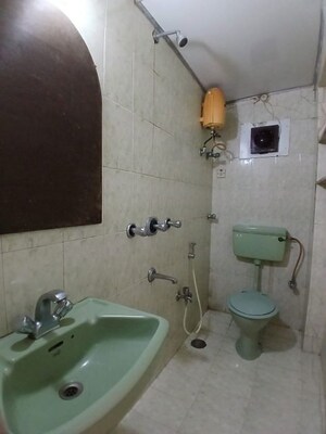 Bathroom in 3 BHK Apartment at Valmiki Apartment Santacruz, Santacruz East – for Rent