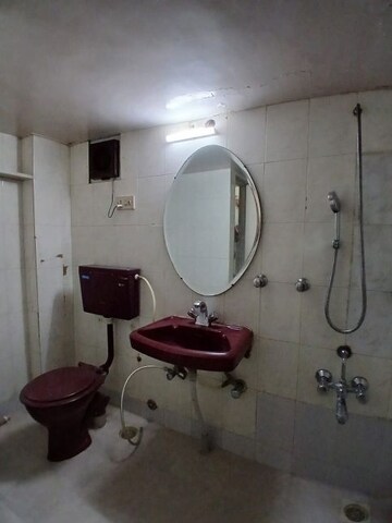 Bathroom in 3 BHK Apartment at Valmiki Apartment Santacruz, Santacruz East – for Rent