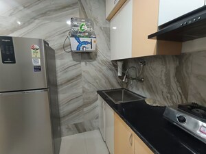 Kitchen in 3 BHK Builder Floor at Panchsheel Vihar – for Rent