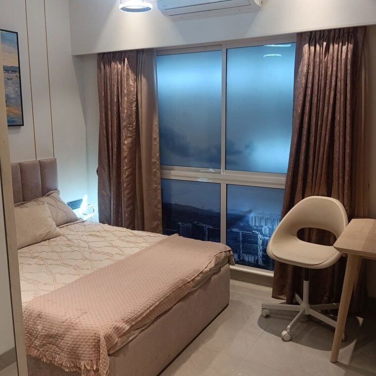 Bedroom, h-rishabraj-opulence 2 Bedroom 700 Sq.Ft. Apartment In Goregaon West Mumbai 10051130