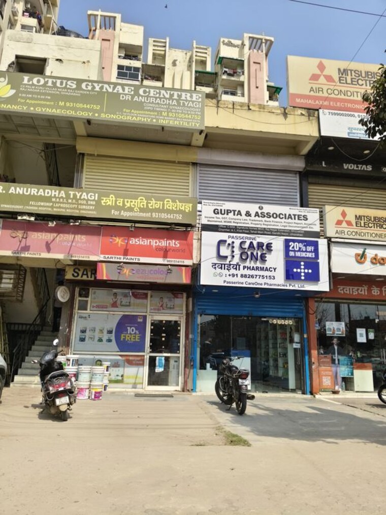 Exterior View, mcc-signature-homes Commercial Shop 557 Sq.Ft. In Raj Nagar Extension Ghaziabad 10051157