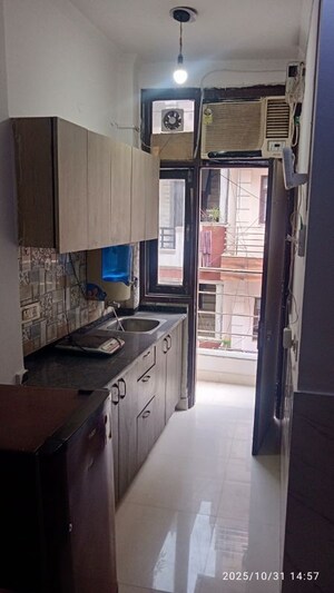 Kitchen in 1 RK Builder Floor at Sector 44 – for Rent