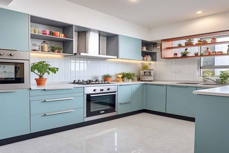 Kitchen, dnb-jumeirah-towers 3 Bedroom 2500 Sq.Ft. Apartment In Mokila Hyderabad 10051182