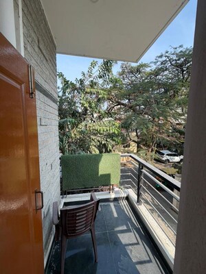 Balcony in 3 BHK Apartment at Soni Novel, Richmond Town – for Rent