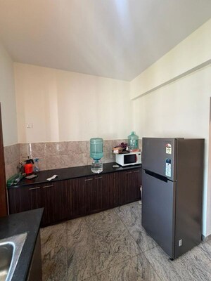 Kitchen in 3 BHK Apartment at Soni Novel, Richmond Town – for Rent