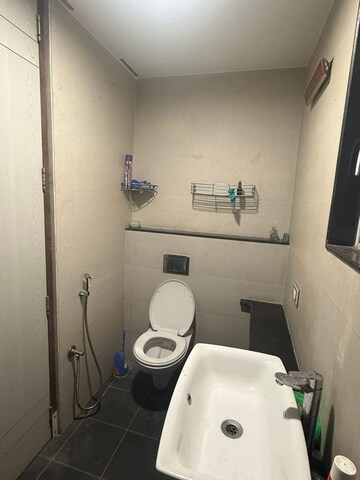 Bathroom in 2 BHK Apartment at Thane West – for Rent