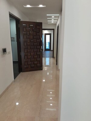 Staircase in 5 BHK Builder Floor at Kailash Colony – for Sale