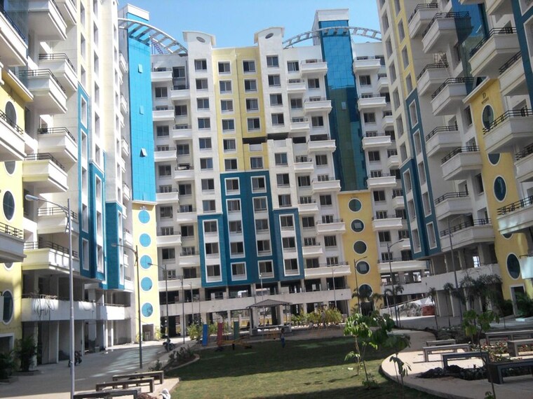 Exterior View, ganeesham-phase-ii 2 Bedroom 950 Sq.Ft. Apartment In Pimple Saudagar Pune 10051228