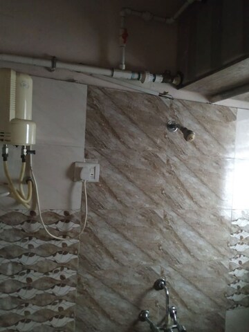 Bathroom in 1 BHK Apartment at Mahalaxmi Vihar, Vishrantwadi – for Rent