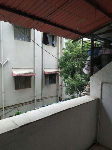 Balcony in 1 BHK Apartment at Mahalaxmi Vihar, Vishrantwadi – for Rent