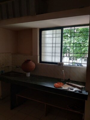 Kitchen in 1 BHK Apartment at Mahalaxmi Vihar, Vishrantwadi – for Rent