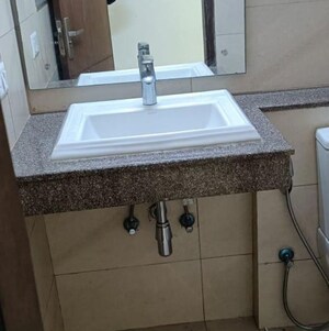 Bathroom in 2 BHK Apartment at Omaxe Royal Residency Faridabad, Sector 79 – for Rent