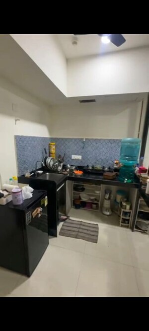 Kitchen in 1 BHK Apartment at Lodha Crown Quality Homes, Majiwada – for Rent