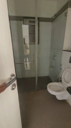 Bathroom in 2 BHK Apartment at Rustomjee Urbania Azziano, Thane West – for Rent