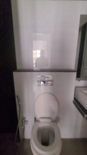 Bathroom in 2 BHK Apartment at Rustomjee Urbania Azziano, Thane West – for Rent