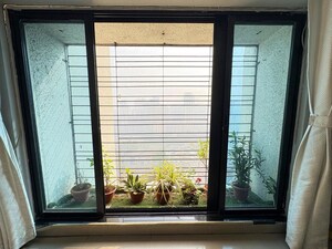 Balcony in 1 BHK Apartment at Runwal Pearl, Manpada – for Sale