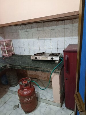 Kitchen in 1 RK Apartment at Park View Apartments Noida, Sector 29 – for Rent