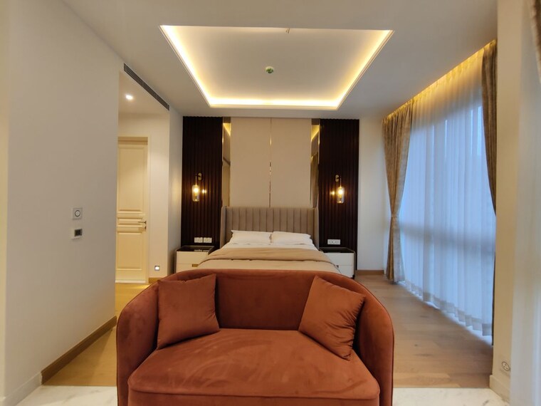 Bedroom, bhartiya-city-leela-residences 1 RK 855 Sq.Ft. Apartment In Thanisandra Main Road Bangalore 10051336