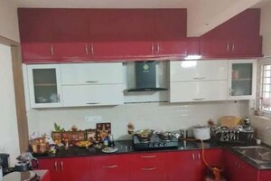 Kitchen in 1.5 BHK Builder Floor at Aartha Arcade, Begur Road – for Rent
