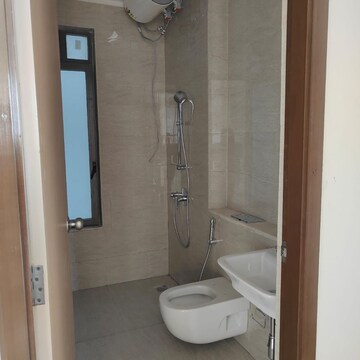 Bathroom in 3 BHK Apartment at Adani Ten BKC, Gandhi Nagar – for Rent