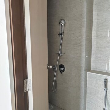 Bathroom in 3 BHK Apartment at Adani Ten BKC, Gandhi Nagar – for Rent