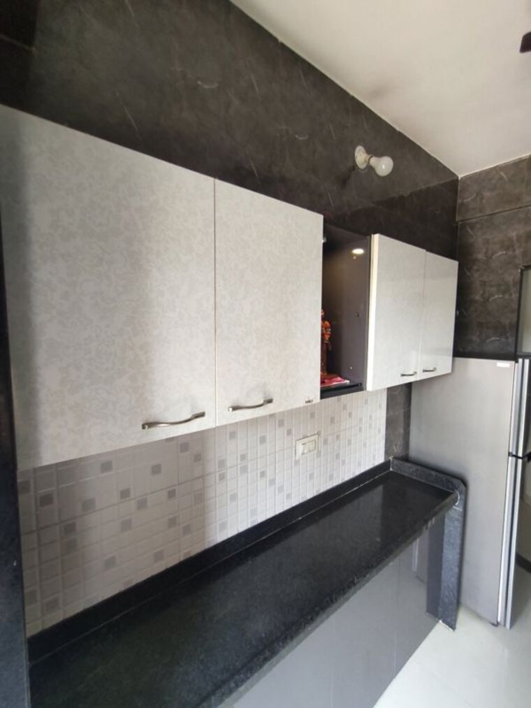 Kitchen, rosa-gardenia 1 Bedroom 420 Sq.Ft. Apartment In Ghodbunder Road Thane 9137998