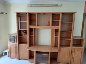 Living Room in 3 BHK Apartment at Runwal Heights, Mulund West – for Sale