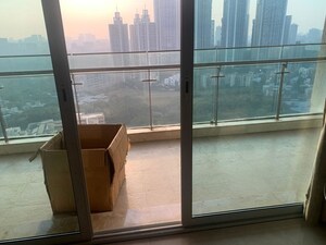 Balcony in 3 BHK Apartment at Omkar Alta Monte, Malad East – for Rent
