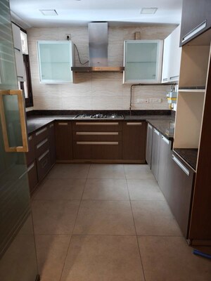 Kitchen in 3 BHK Builder Floor at Panchsheel Enclave – for Rent