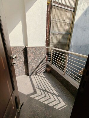 Staircase in 3 BHK Builder Floor at Panchsheel Enclave – for Rent