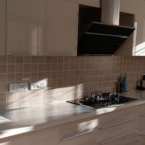 Kitchen in 3 BHK Apartment at Ashok Nagar – for Rent