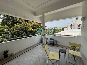 Balcony in 2 BHK Builder Floor at Chattarpur – for Rent