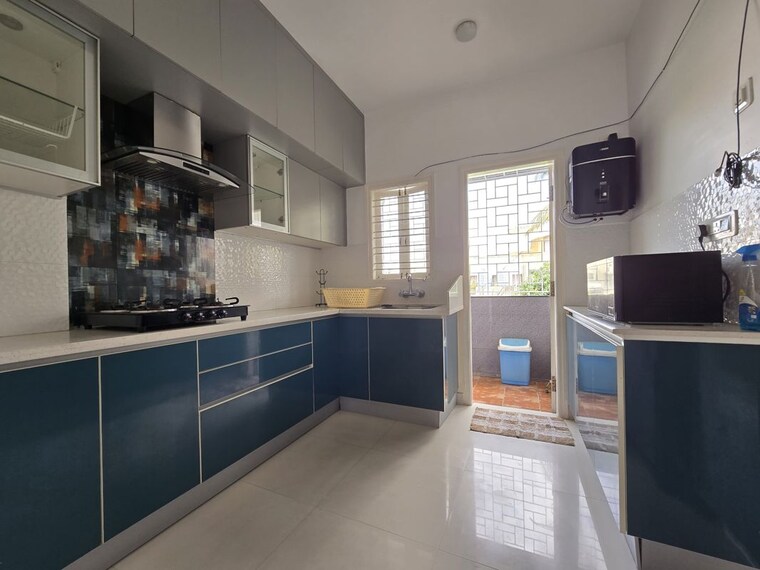 Kitchen, indiranagar 2 Bedroom 1250 Sq.Ft. Builder Floor In Indiranagar Bangalore 10051880