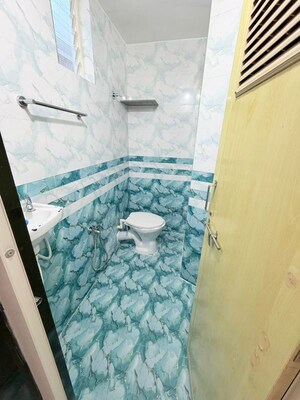 Bathroom in 2 BHK Apartment at Bodakdev – for Rent