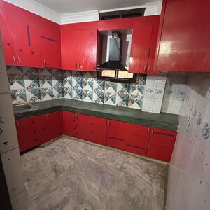 Kitchen in 2 BHK Builder Floor at Kotla Mubarakpur – for Rent