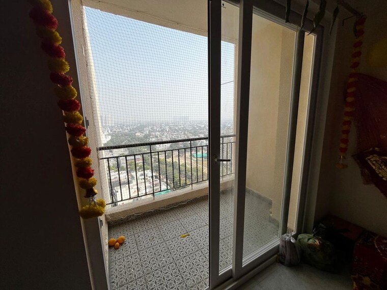 Balcony, hi-castle 2 Bedroom 642 Sq.Ft. Apartment In Beta Ii Greater Noida Greater Noida 10051987